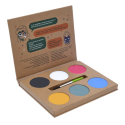 3700010421808 - NATURE BY GRIM'TOUT PALETTE DE MAQUILLAGE 6 COLORIS