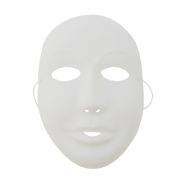 3700773320486 - 12 MASQUES BLANCS ADULTES
