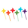 8428885391495 - 60 TOURILLONS BOIS Ø5MM X 15CM COLORIS ASSORTIS