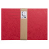 1 PROTÈGE-CAHIER CARTON 17X22 2 RABATS 225GR ROUGE