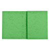 1 PROTÈGE-CAHIER CARTON 17X22 2 RABATS 225GR VERT