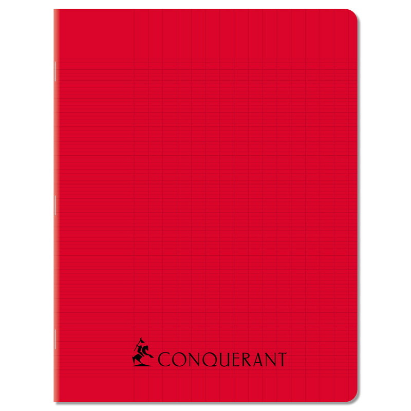 CAHIER PP ROUGE 17X22 96P SÉYÈS 70G PIQURE