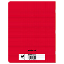 CAHIER PP ROUGE 17X22 96P SÉYÈS 70G PIQURE