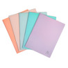 AQUAREL PROTEGE-DOCUMENTS 40 VUES COLORIS PASTELS ASSORTIS