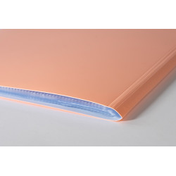 AQUAREL PROTEGE-DOCUMENTS 40 VUES COLORIS PASTELS ASSORTIS
