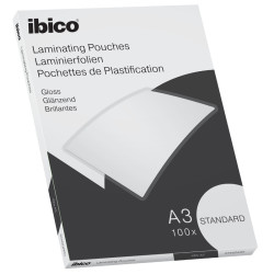 100 POCHETTES PLASTIFICATION A3 125µ ECONOMIQUE