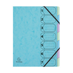 AQUAREL TRIEUR HARMONIKA 7 POSITIONS COLORIS PASTELS ASSORTIS
