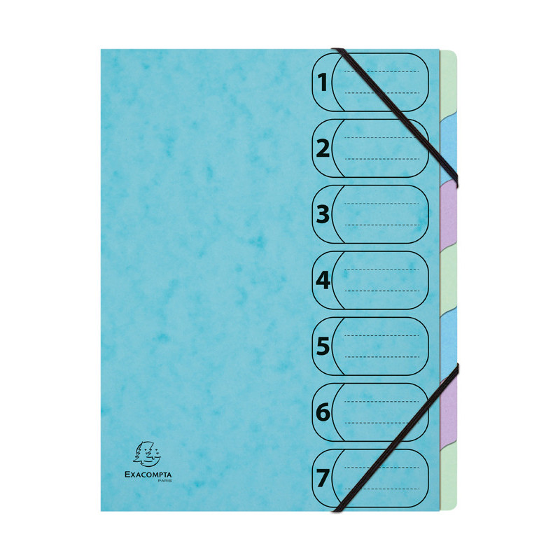 AQUAREL TRIEUR HARMONIKA 7 POSITIONS COLORIS PASTELS ASSORTIS
