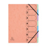 AQUAREL TRIEUR HARMONIKA 7 POSITIONS COLORIS PASTELS ASSORTIS