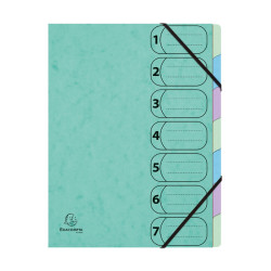 AQUAREL TRIEUR HARMONIKA 7 POSITIONS COLORIS PASTELS ASSORTIS