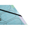 AQUAREL TRIEUR HARMONIKA 7 POSITIONS COLORIS PASTELS ASSORTIS