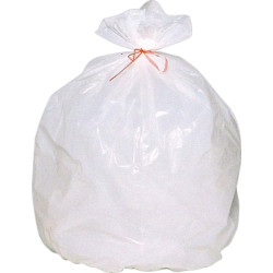 SAC PLASTIQUE 20L BLANC HD X100