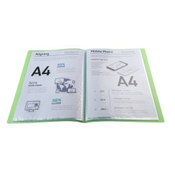 CHROMALINE PROTEGE-DOCUMENTS VERT 60 VUES