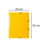 CHEMISE ÉLASTIQUE SANS RABAT CARTE JAUNE