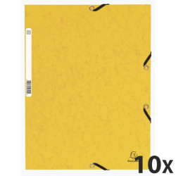 CHEMISE ÉLASTIQUE 3 RABATS CARTE JAUNE