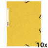CHEMISE ÉLASTIQUE 3 RABATS CARTE JAUNE