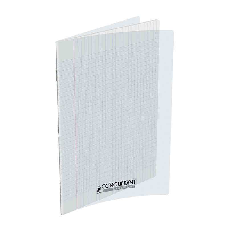 3020120208169 - CAHIER PP INCOLORE 24X32 60P SÉYÈS 90G PIQURE