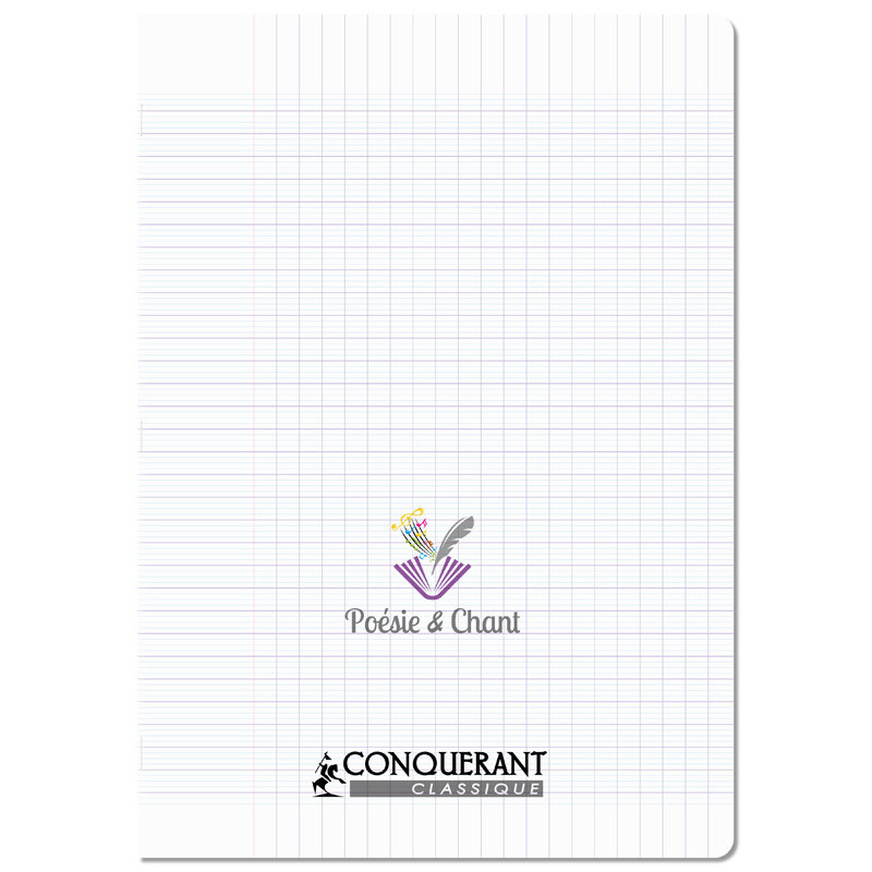 CAHIER POÉSIE ET CHANT PP 21X29,7 48P SÉYÈS/UNI 90G PIQURE