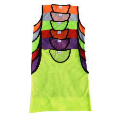 3420213185108 - 6 CHASUBLES MAILLES AJOUREES TAILLE XS COLORIS JAUNE