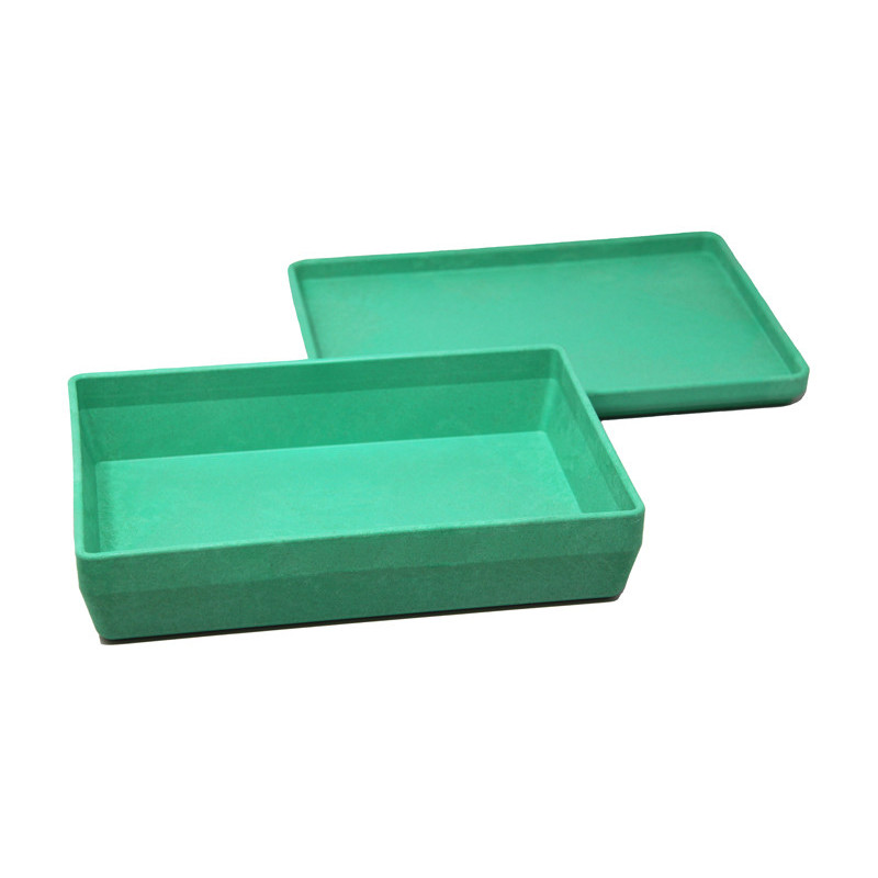 4260414067891 - BOITE 25 X 18 X 6 CM AVEC COUVERCLE COLORIS VERT