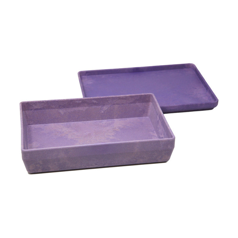 4260414067914 - BOITE 25 X 18 X 6 CM AVEC COUVERCLE COLORIS VIOLET