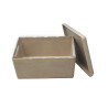 4260414068133 - BOITE 25 X 18 X 11,5 CM AVEC COUVERCLE COLORIS NATUREL