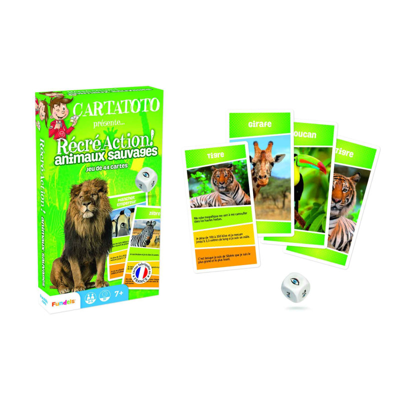 3114524101628 - CARTATOTO RECRE'ACTION - ANIMAUX SAUVAGES