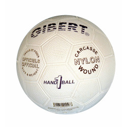 3420210100838 - BALLON HAND BALL CAOUTCHOUC  T, 1 Ø 16CM