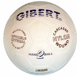 3420210200835 - BALLON HAND BALL CAOUTCHOUC  T, 2 Ø 17,5CM