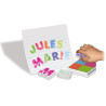 3760119710876 - 26 TAMPONS ALPHABET BOX A TAMPONNER
