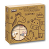 3760119713617 - 9 TAMPONS BOIS ANIMAUX DE LA FERME