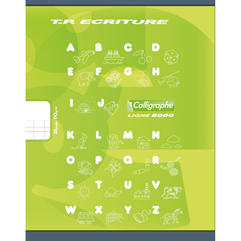 3210331085028 - CAHIER MATERNELLE 17X22 32P DL4MM + UNI