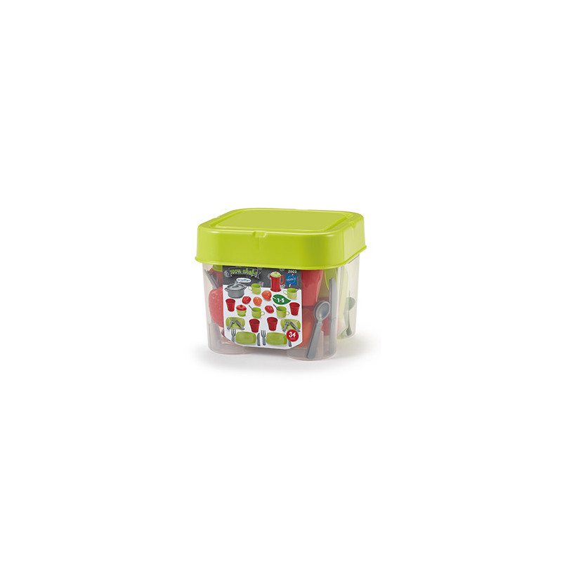 3280250126034 - COFFRET DINETTE 34 PIÈCES