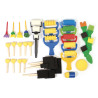 3532432291413 - SET 38 PIECES ACCESSOIRES DE PEINTURE