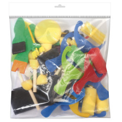 3532432291413 - SET 38 PIECES ACCESSOIRES DE PEINTURE