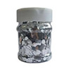 3700010421471 - PAILLETTES NID D'ABEILLE TUBE 100G COLORIS ARGENT