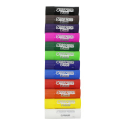 3700773320615 - 12 STICKS GOUACHE JUMBO 40G COLORIS ASSORTIS