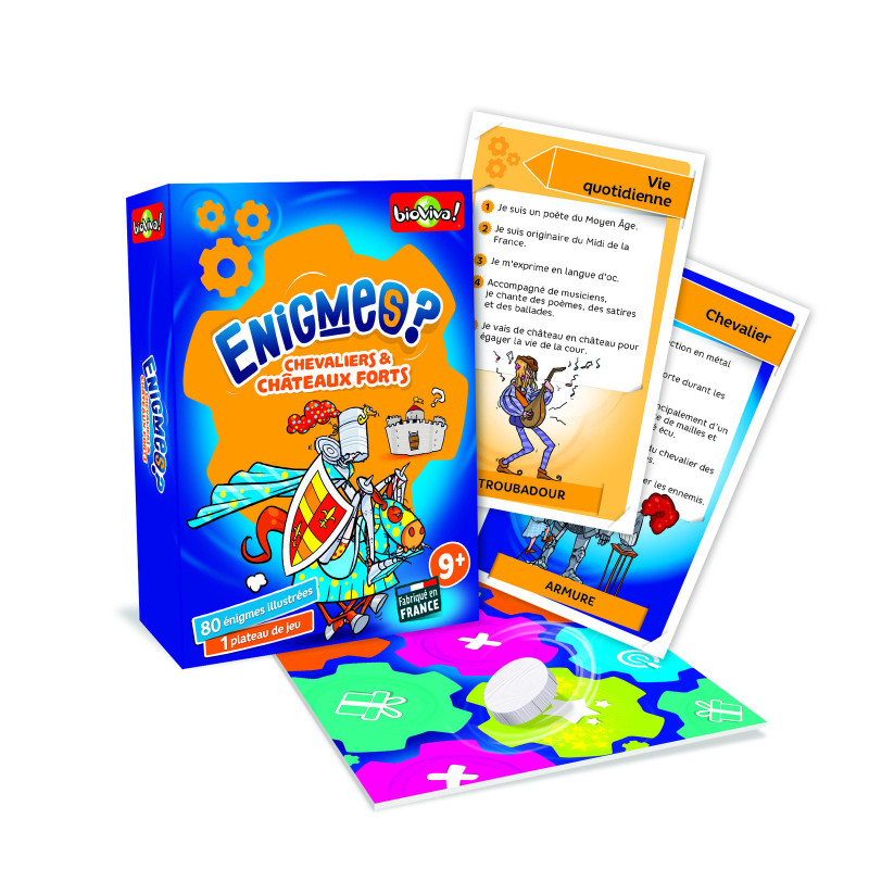 3569160200448 - LES ENIGMES : CHEVALIERS ET CHATEAUX FORTS
