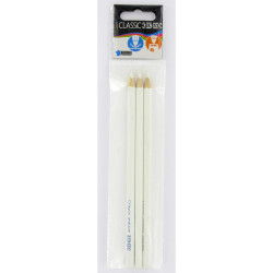3035262500316 - 3 CRAYONS ARDOISE BLANCS