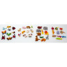 8435372004257 - SET ACCESSOIRES POUR TAPIS DE MUR LES ANIMAUX