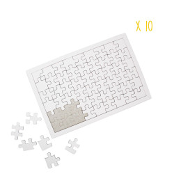 3701385303201 - 10 PUZZLES RECTANGLE CARTON 240X160MM