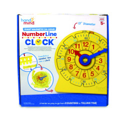 848850113828 - HORLOGE GEANTE MAGNETIQUE AVEC LIGNE NUMEROTEE