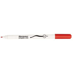 9006288113006 - 10 FEUTRES TABLEAU BLANC FIN ROUGE 1ER PRIX