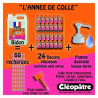 3134725005105 - CLÉOPATRE COLLE TRANSPARENTE SCHOOLPACK 1 AN DE COLLAGE POUR LA CLASSE