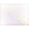 3701385301061 - 20 PASTILLES TYPE VELCRO BLANCHE Ø20MM