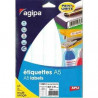 3270241140149 - 320 ÉTIQUETTES BLANCHES 48,5X25MM PLANCHES A5