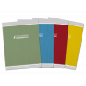 3020120186276 - CAHIER CONQUERANT CLASSIQUE AGRAFE 170X220 48P 90G SEYES RECYCLÉ