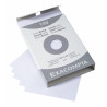 3130630132097 - 100 FICHES BRISTOLS 105X148 5X5 BLANC