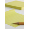 8410782133704 - 100F NOTES REPOSITIONNABLES LIGNÉES 150X100MM JAUNE