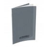 3020120031859 - CAHIER PP GRIS 17X22 48P SÉYÈS 90G PIQURE